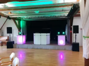 Discjockey mit Technik für eine Hochzeit in Schieder-Schwalenberg