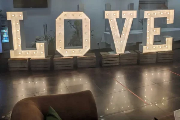 xxl love buchstaben in der wiehentherme hüllhorst
