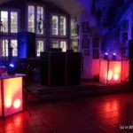 dj mit lichtanlage