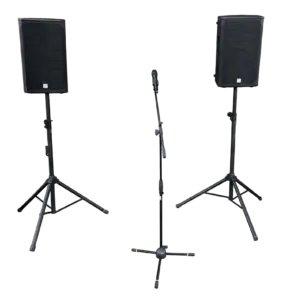 Lautsprecher und mikrofon mieten