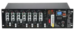Kompakter 8-Kanal-Rackmixer the t.mix Rackmix 821 FX USB mit Bluetooth und Effekten zur Miete bei PvD Events in Hüllhorst.