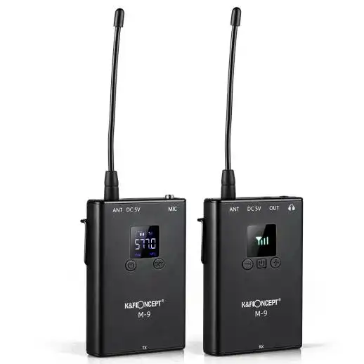 M9 Kabellos Lavalier Mikrofon Wireless Funkmikrofon mieten