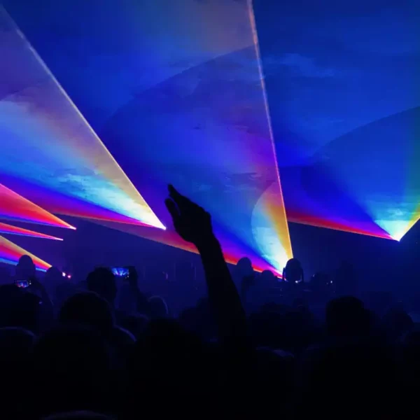 Laser auf Party Event mieten