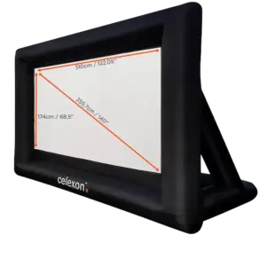 Aufblasbare celexon outdoor leinwand