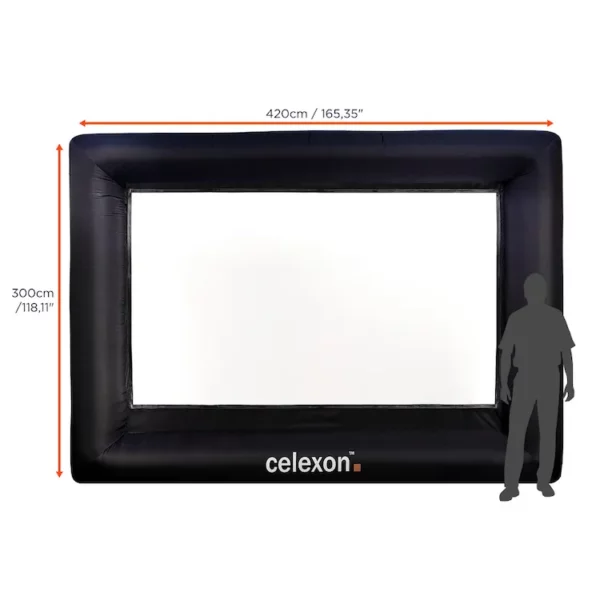 celexon aufblasbare Outdoor-Leinwand INF200 – Bild 2