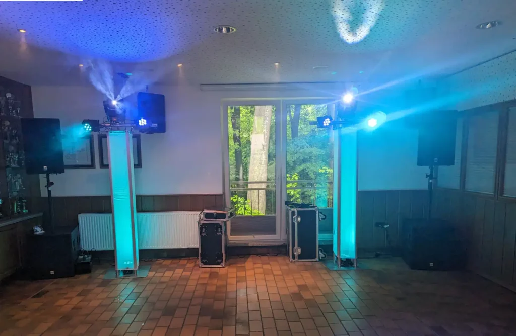 lichtrtechnik deluxe und tonanlage poarty 250 für geburtstag in Borgloh / hilter