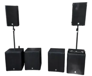 PA Lautsprechjer - Musikanlage für max 300 Personen Mieten