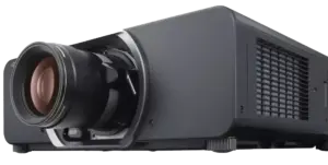 Professioneller Panasonic PT-DZ13K Projektor mit 12.000 ANSI Lumen zur Miete bei PvD Events in Hüllhorst.