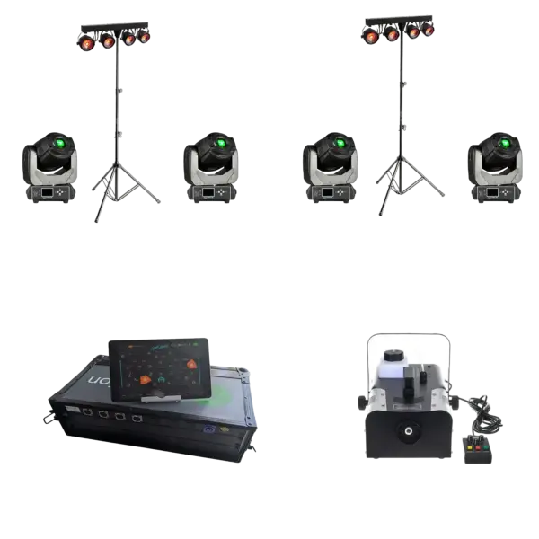 ppartylichter mieten set 5