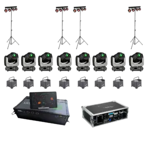 LIGHTSET LED COB DMX 7