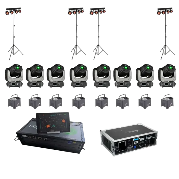 LIGHTSET LED COB DMX 7