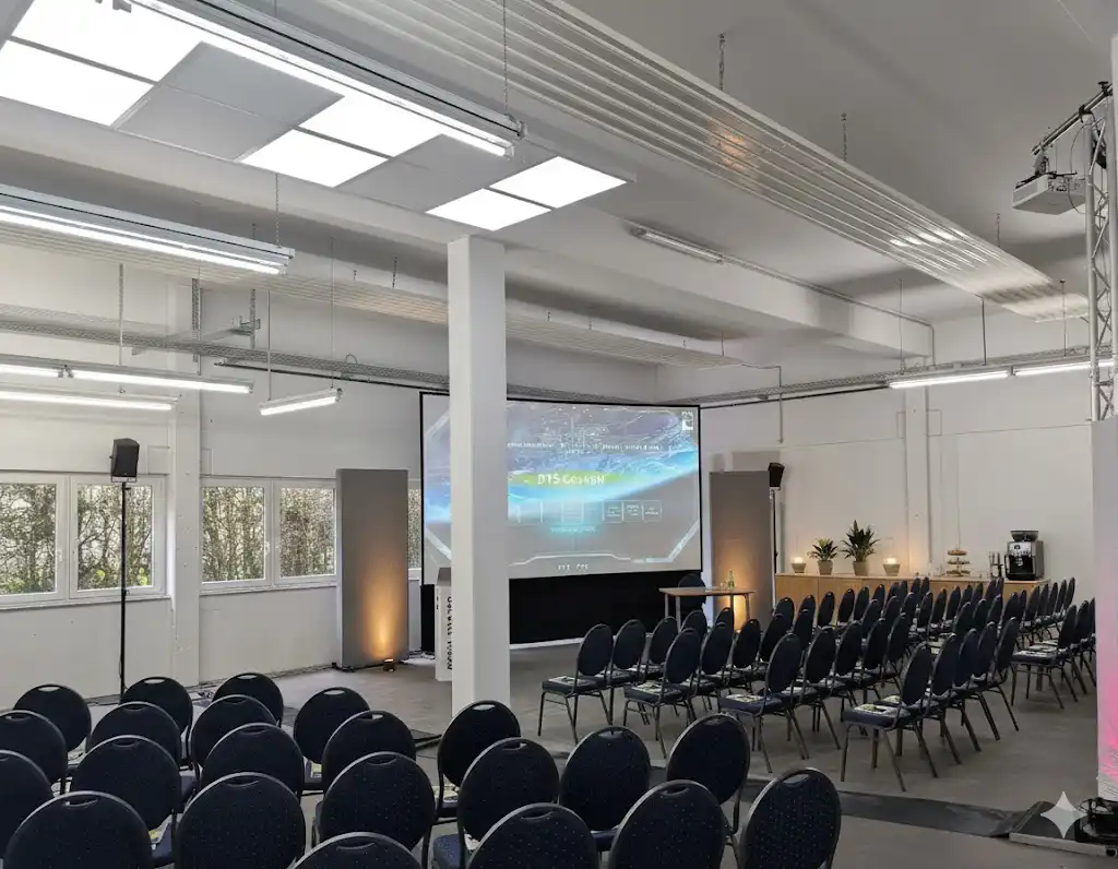 bemaer , leinwand und tontechnik für tagung