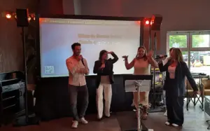 karaoke maschine bei betriebsfest in hameln
