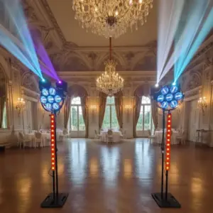 Partylichter für Hochzeit / Gala Retro Vintage Duo