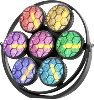 Vintae Retro Party Bühnenbeleuchtung mieten