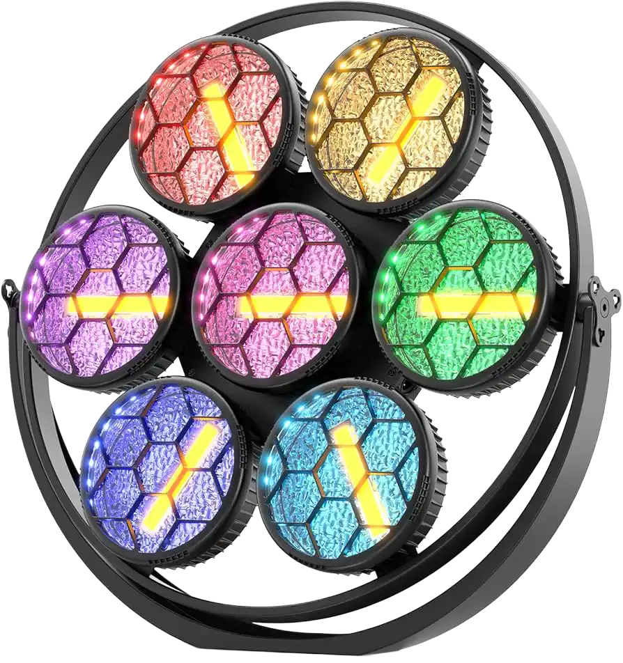 Vintae Retro Party Bühnenbeleuchtung mieten