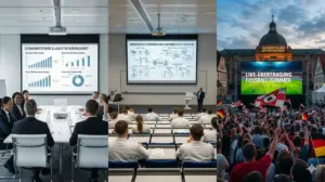 Triptychon Medientechnik Bad Oeynhausen: Professionelle Projektionen für Business-Events, medizinische Seminare und Public Viewing.