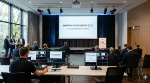 Professionelle mobile 4K-Videoregie und Kameras für ein Hybrid-Event in Bielefeld von PvD.